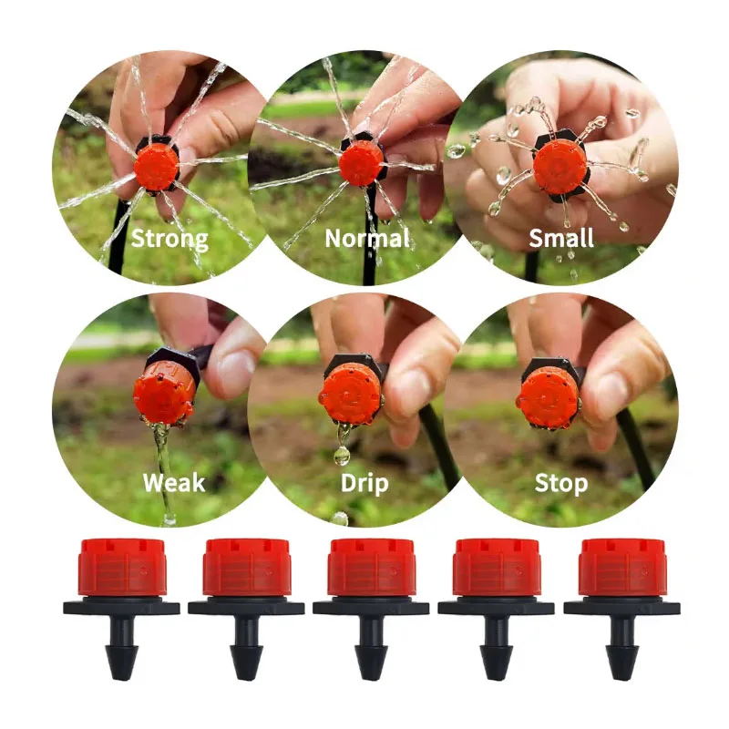 DIY Mist Spray Cooling for Potted Plants Automatic Watering System Kit Garden Micro Drip Irrigation Controller Tools