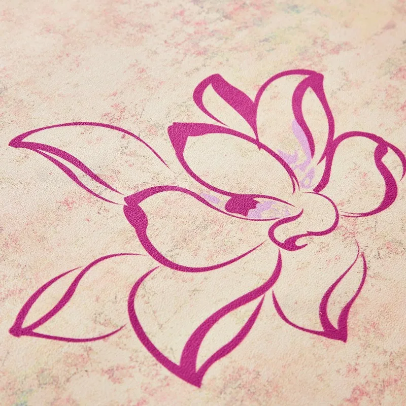 Personalized Suede Printed Eco Friendly Pilates Yoga Mat with Logo