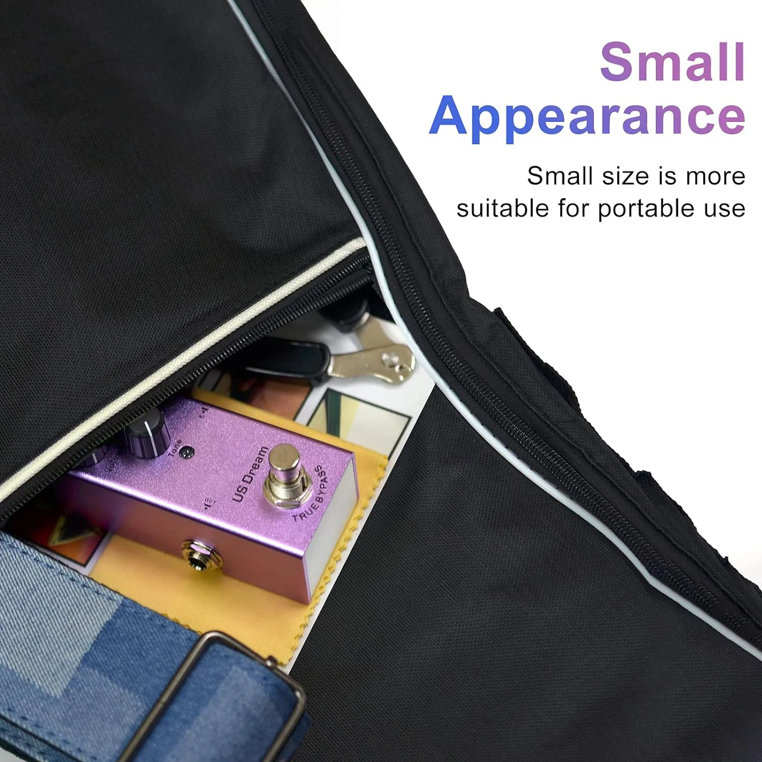 Mini Single Type DC 9V with True Bypass Switch for Multi Electric Guitar Kit US Dream Guitar Effects Pedal