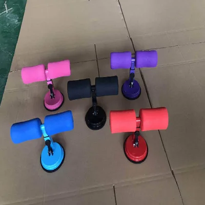 Wellshow Sport Adjustable Self-Suction Sit Up Bars Stands Workout Core Abdominal Strength Training Equipment Muscle Gym