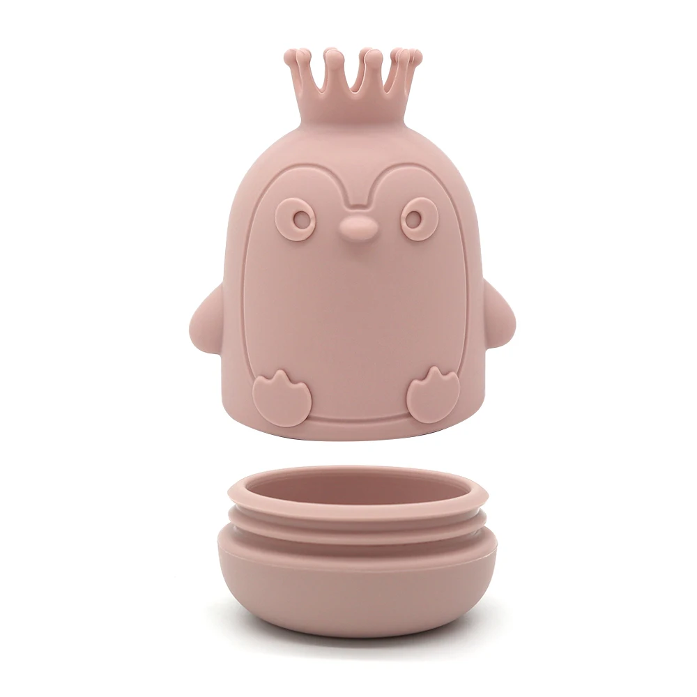 Cute Animal Shaped  Animal Bathing Toy Spray Water Doll Set Safety 100% Silicone BPA Free Soft Baby Bath Toys