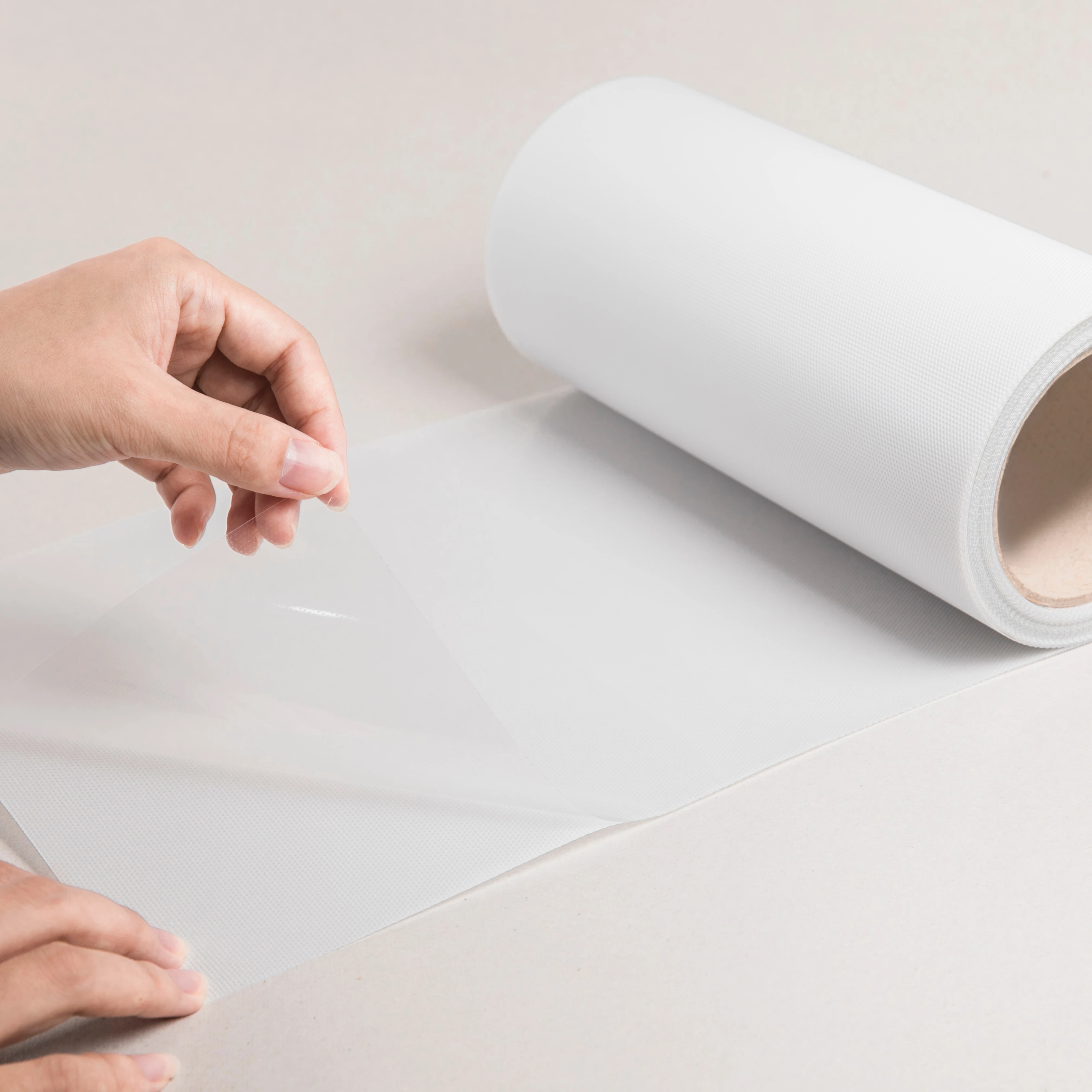 Hot Fix  Film Release Paper Silicone Heat PET Transfer Film Release Rhinestone Pattern Tape Self adhesive Masking Hot Fix Tape