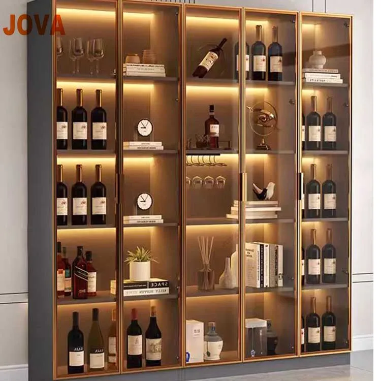 Современный роскошный изготовленный на заказ шкаф для хранения табачного спирта винный бар погреб гостиная