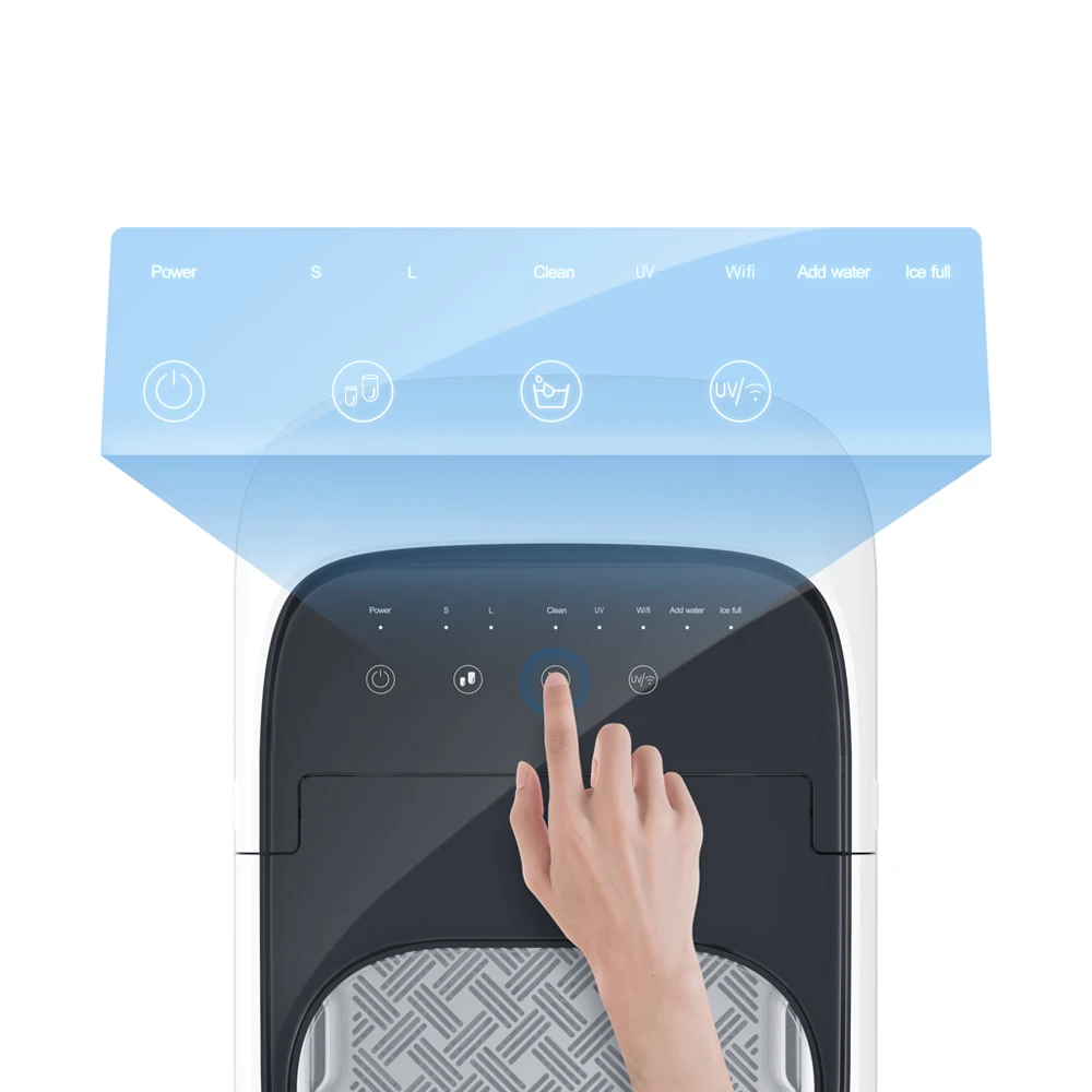 2024 Small Commercial Portable Round Nugget Home Quicek Ice Machine Maker