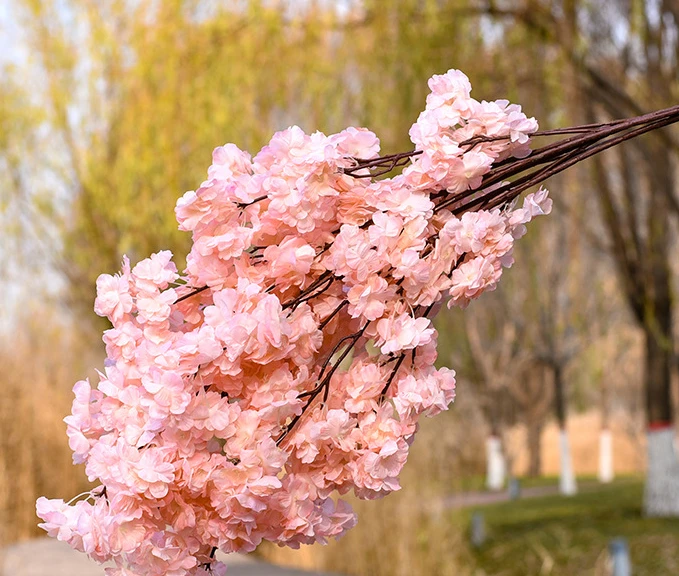 YOPIN-886 Cherry Blossoms Flowers Suppliers Artificial Japanese Cherry Blossom