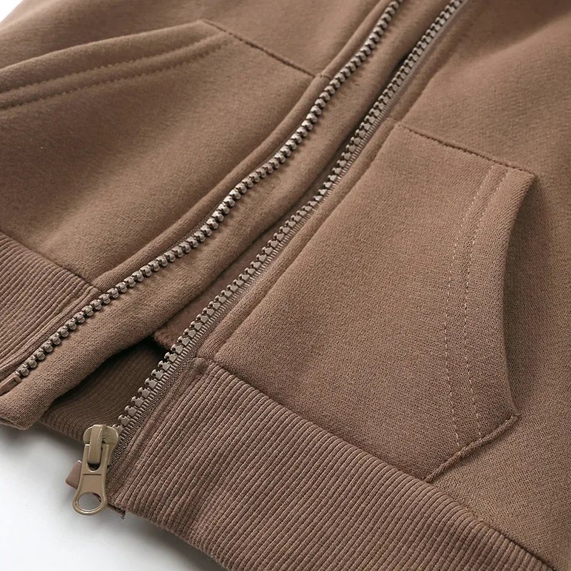 Newly Arrived Winter Custom Logo Cotton Winter Coat For Kids Thickened  Unisex Hoodies For Kids