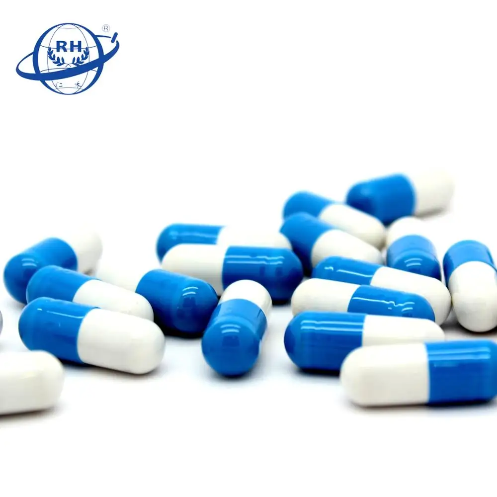 Пустая капсула быстрого раствора в одном размере 00 0 1 2