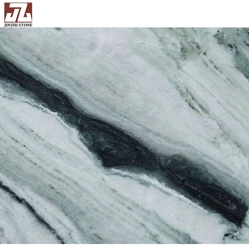 Modern Indoor Coffee Table with Natural Travertine Marble Simple Design for Dining Room Polished Honed Surface Finish for Hotels