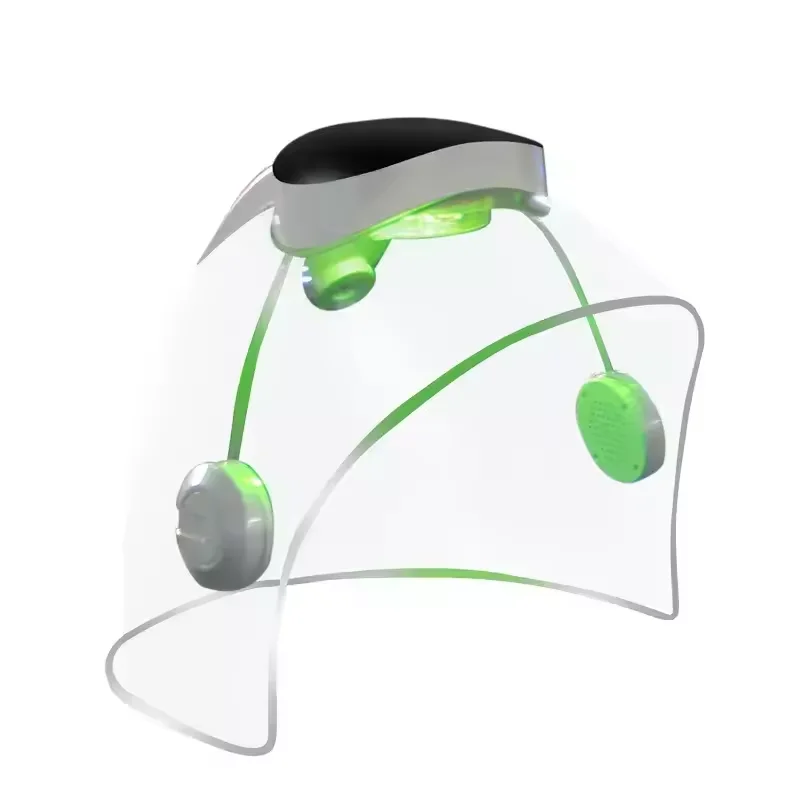 Wholesale Price Cold Facial Skin Care Sprayer Face Beauty Machine Steamer Led Light Spectrometer Recovery Phototherapy Mask