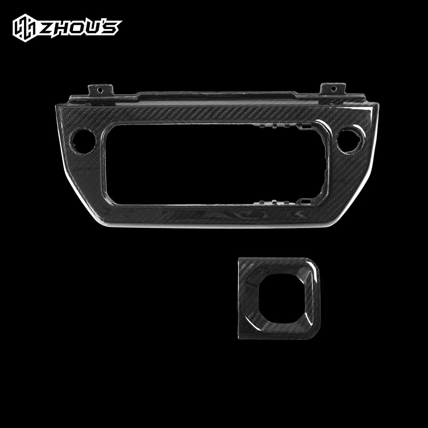 Car Decoration Accessories Carbon Fiber Center Console Cover RHD Land Rover Defender Dashboard For New Defender L663
