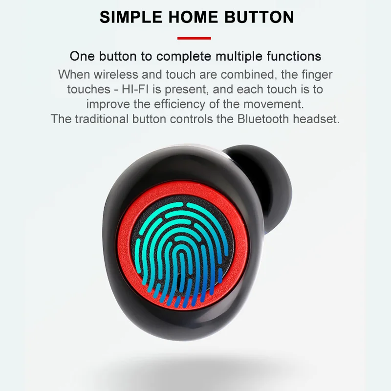 Беспроводные Игровые наушники-вкладыши Bluetooth беспроводная
