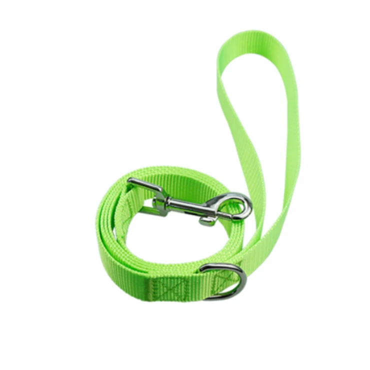 Premium Adjustable Heavy Duty Nylon Super Soft Handle Pets Leash for Medium Large Giant Dogs Daily Use Walking and Training