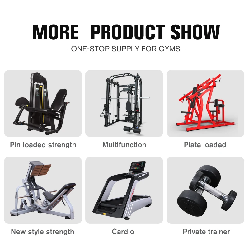 Multi Functional Commercial Fitness Gym Equipment Seated Multi Function 4 Station For Bodybuilding