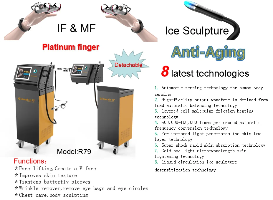 BECO new 2022 skin tightening RF EMS ice sculpture