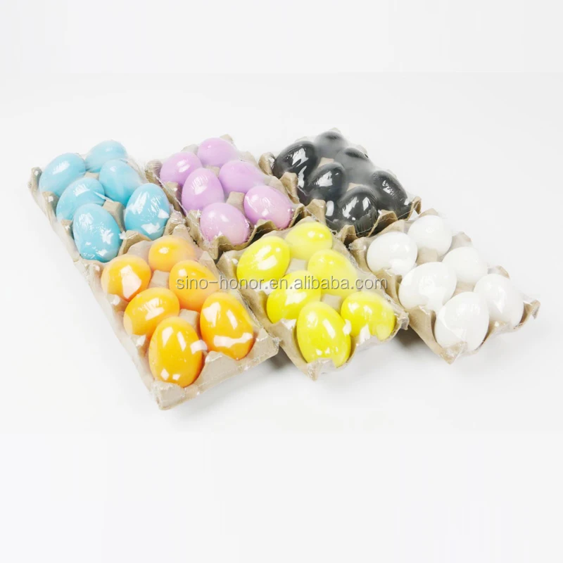 Wholesale Colorful Plastic Eggs Different Sizes Easter Eggs Festival eggs