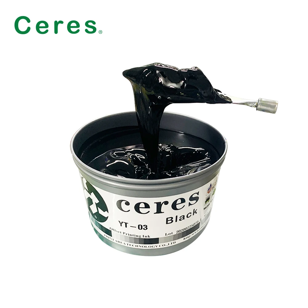Ceres Advanced Sheet-fed Offset Printing Ink , Offset CMYK 4 Color Ink Manufacturer