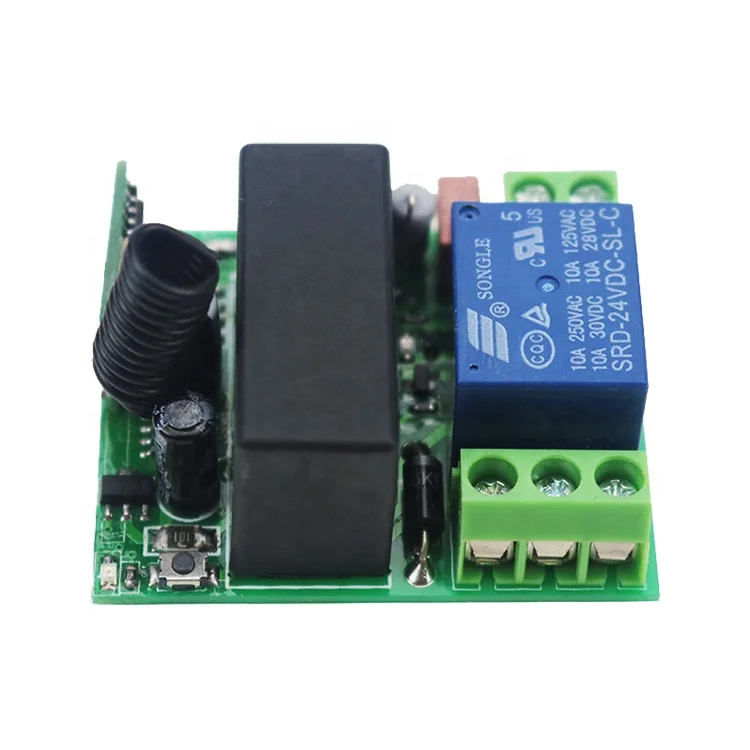 Универсальный беспроводной пульт дистанционного управления AC 220 В 1 канал РЧ для двери гаража