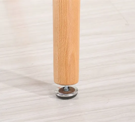 Fashion Simple Wholesale MDF Dining Table Round Table Wedding Table With Wooden Legs