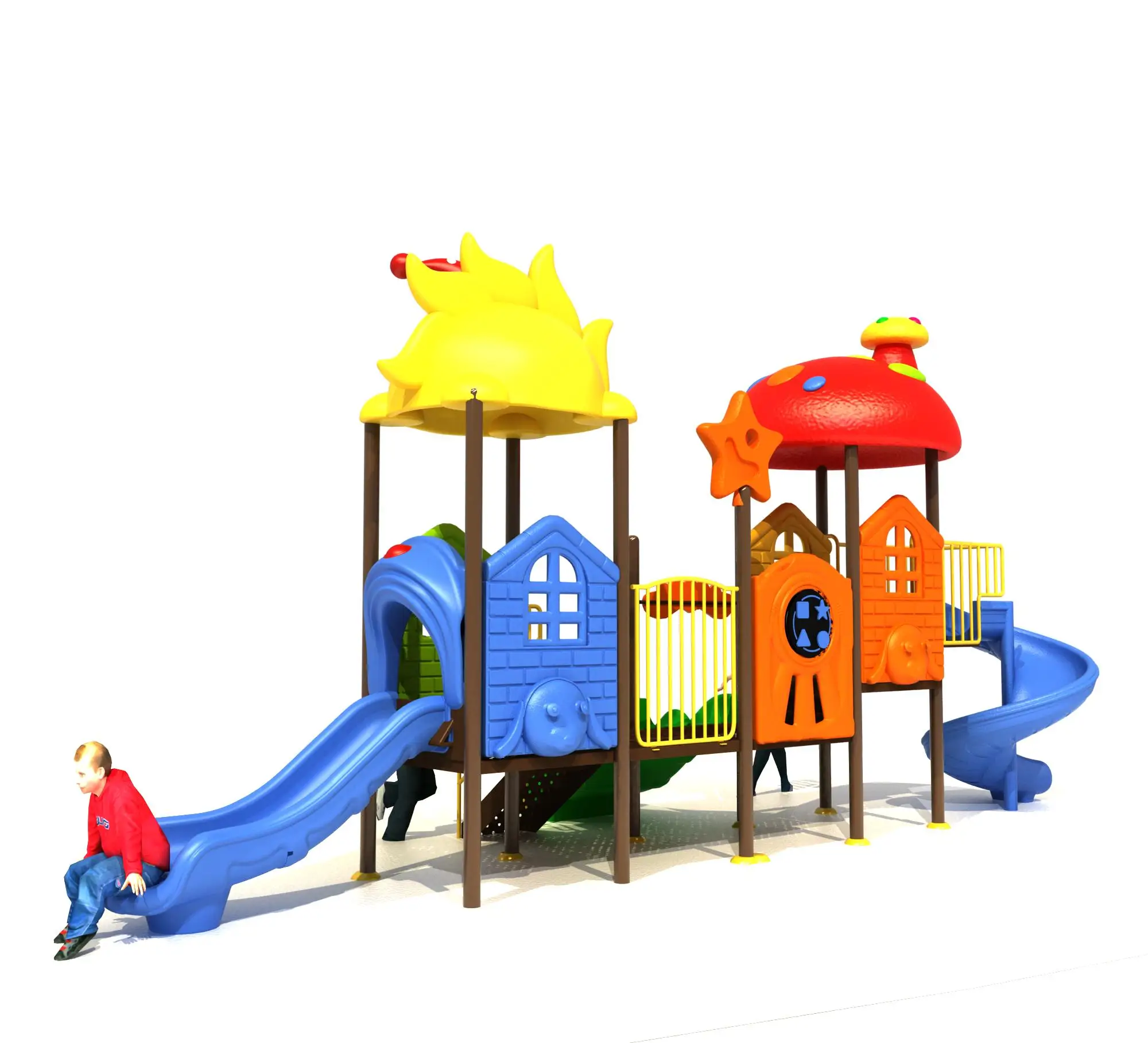 Детский пластиковый и металлический игровой инвентарь