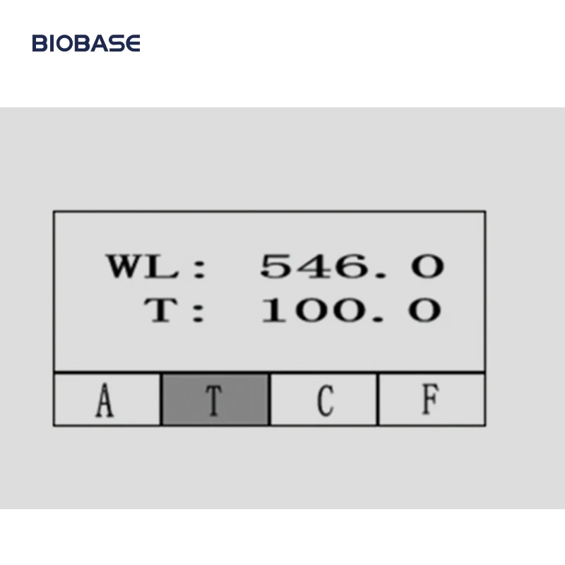 Biobase China Spectrophotometer BK-UV1000 UV Spectrophotometer with Quartz Uvette for Sale