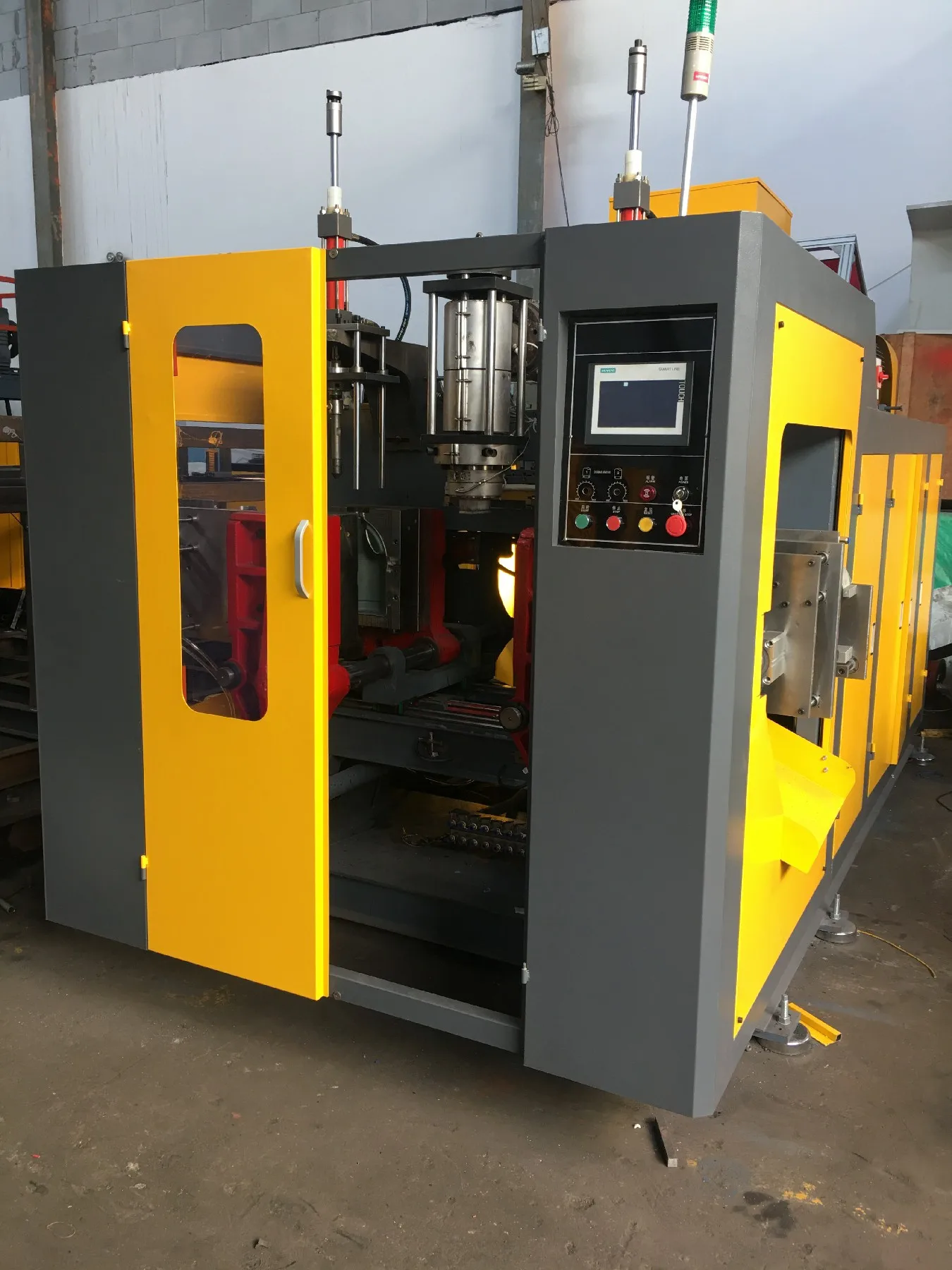 55mm max 2L plastic bottle extruder blow molding machine