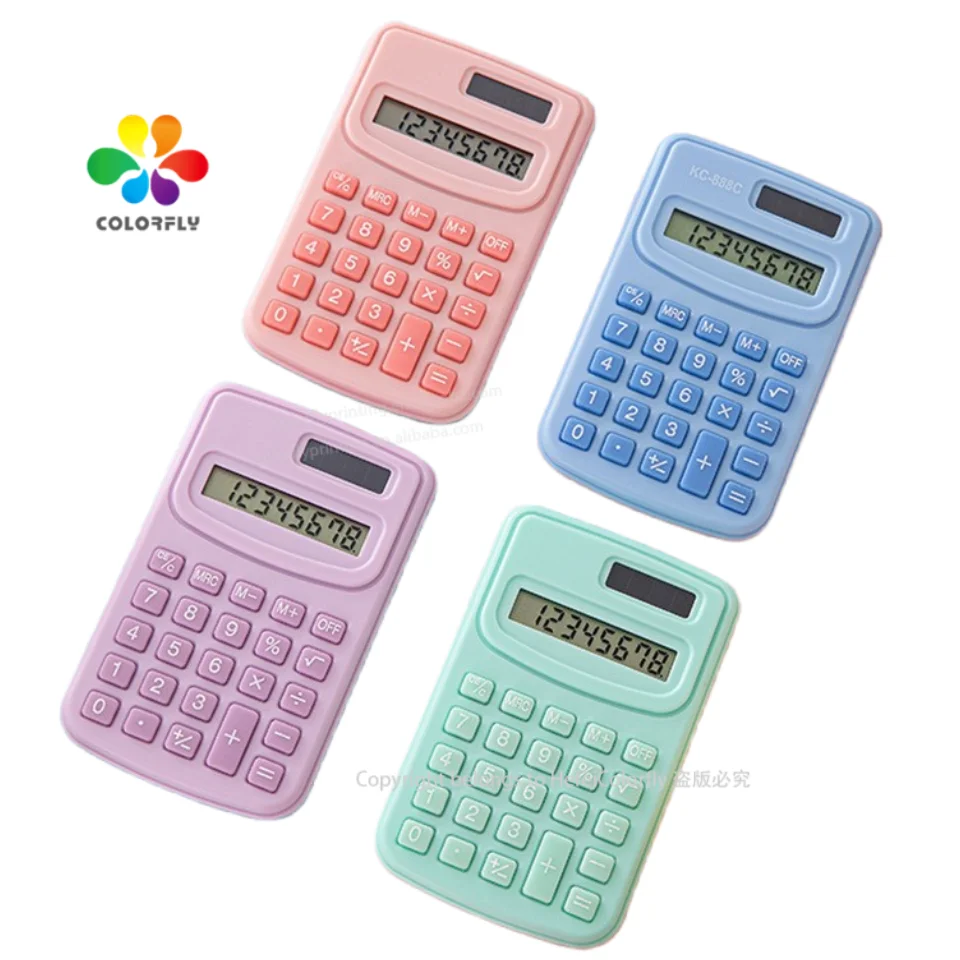 High Quality Portable Calculator Colorful Printing Stationery Scientific Calculator For Sale