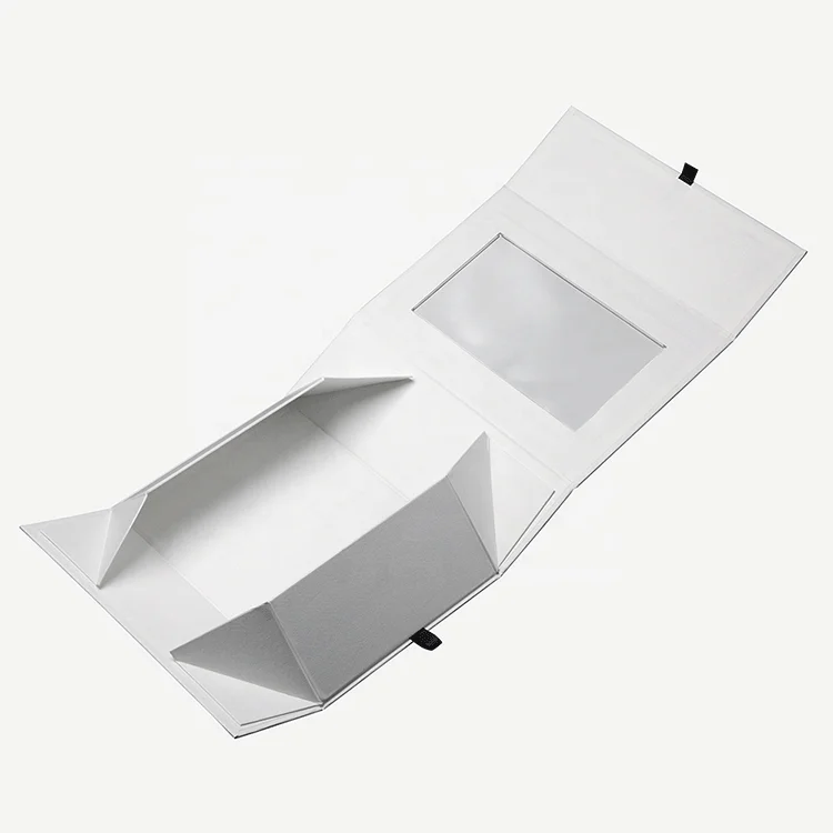 Black & White Gift Box Luxury Delicate Appearance Large White And Black A4 Mdf Magnetic Striped Gift Boxes For Candles Packiging