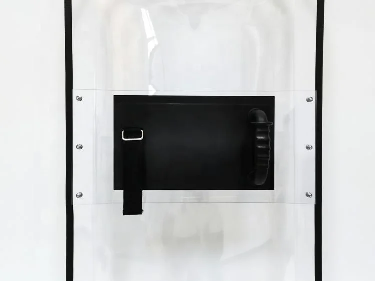 High Quality Protective rubber transparent pc poly carbonate shield equipment shield