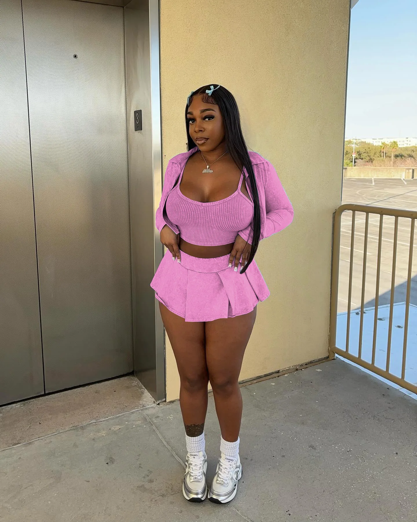 New Arrival 2024 Summer Spring Fashion Washed Print Sexy Crop Top Vest and Jacket Mini Skirts Set 3 Piece Set Women Clothing