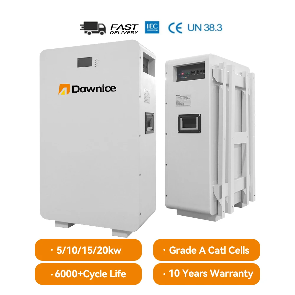 Dawnice 51.2V 200AH home energy storage wall battery solar photovoltaic energy storage system lithium phosphate battery