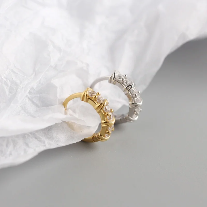 Cheap Prices Good Quality 925 Silver Earring Gold Fashion Earrings