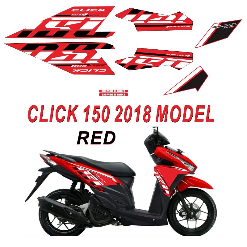  Используйте для honda click 150i 2018 декоративные наклейки на мотоцикл и автомобиль весь