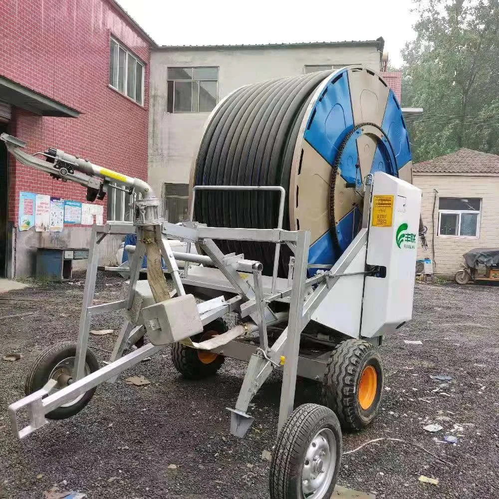 New Type Agriculture Traveling Rain Gun Hose Reel Irrigation System for Sale