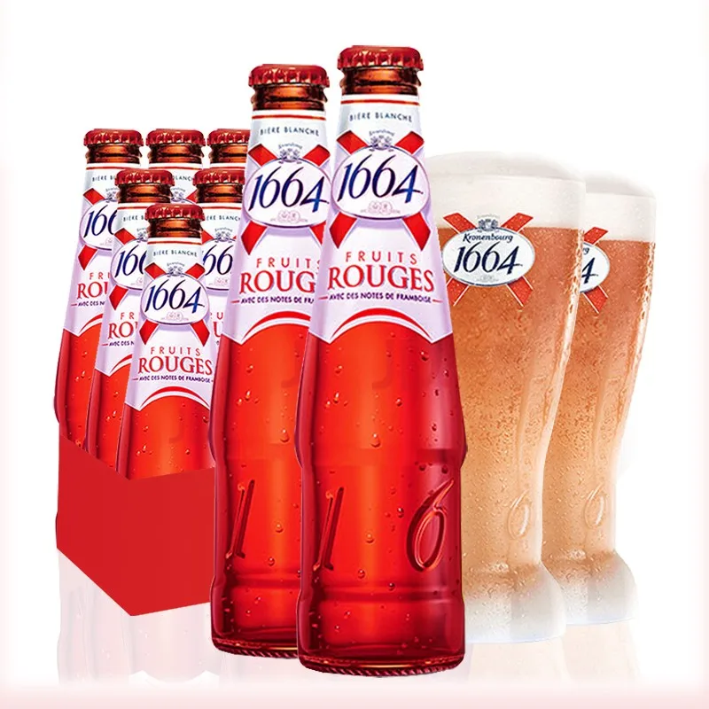Cost-effective Classic Brewed Beer Gift Party Dining Food Craft Beer 1664 Beer Drink