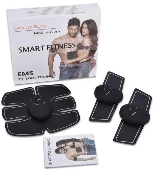 Electric Muscle Stimulator ems Wireless Buttocks Hip Trainer Abdominal ABS Stimulator Fitness Body Slimming Massager