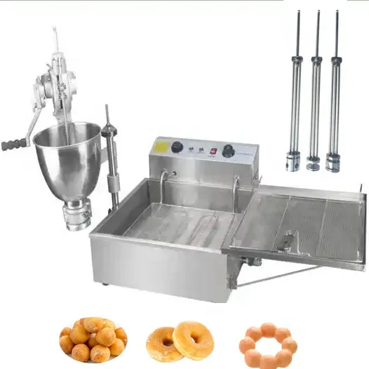 Mini Stainless Steel Donut Funnel Hand Hold Manual Donut Maker Dough Dispenser Machine Factory Price For Sale