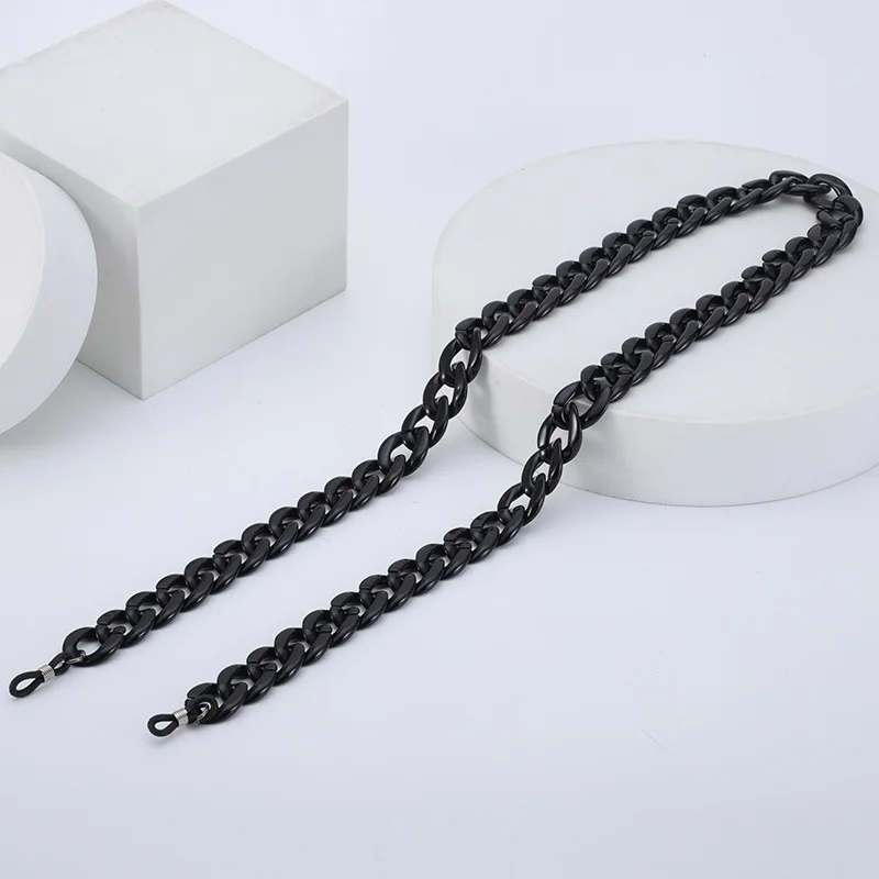 Resin Eyeglass Chain Holder Cord Sunglass Strap Glasses Fashion Eyewear Necklace Retainer