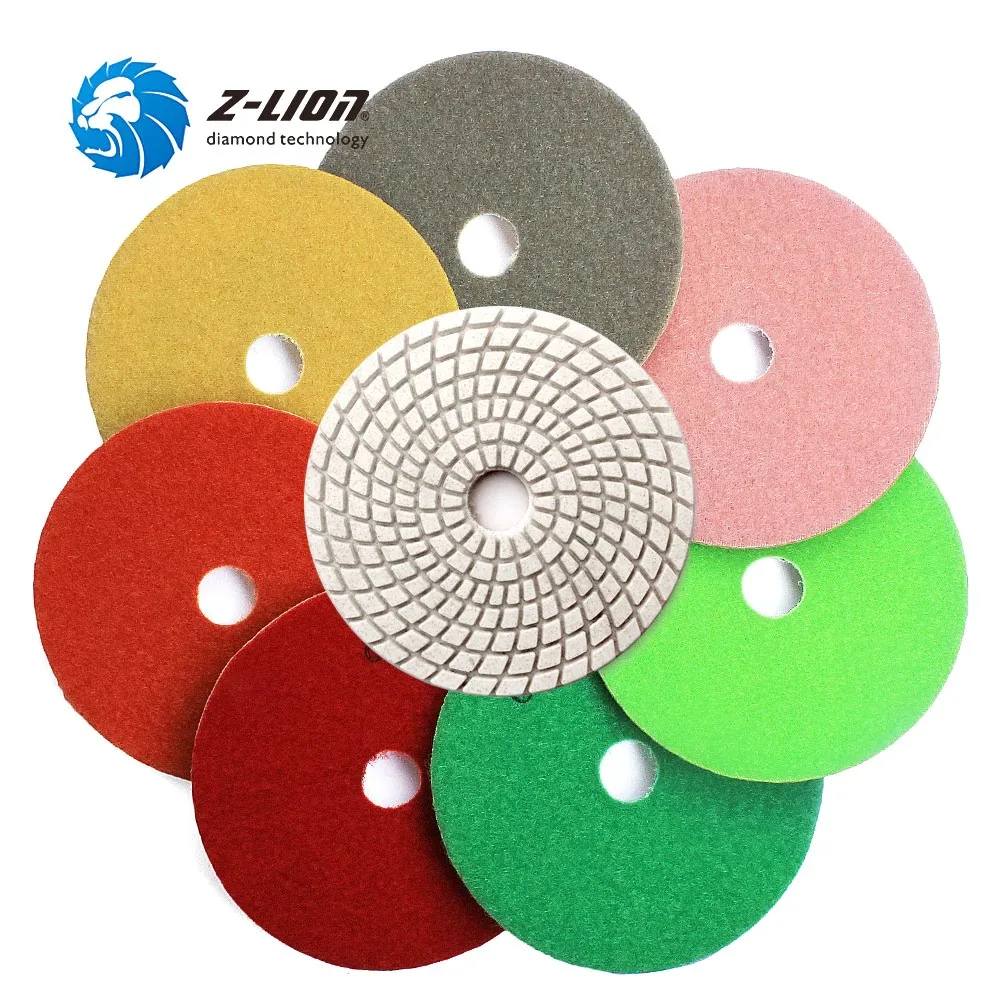 Resin Bond Wet Polishing Pad Flexible Polishing Pad for Granite Marble Concrete Floors