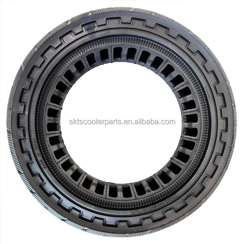 1pc Black Rubber Solid Tyre 10 Inch 60/70-7.0 Solid Tyre For Xiaomi 4 Pro Electric Scooter Kickscooter Accessories