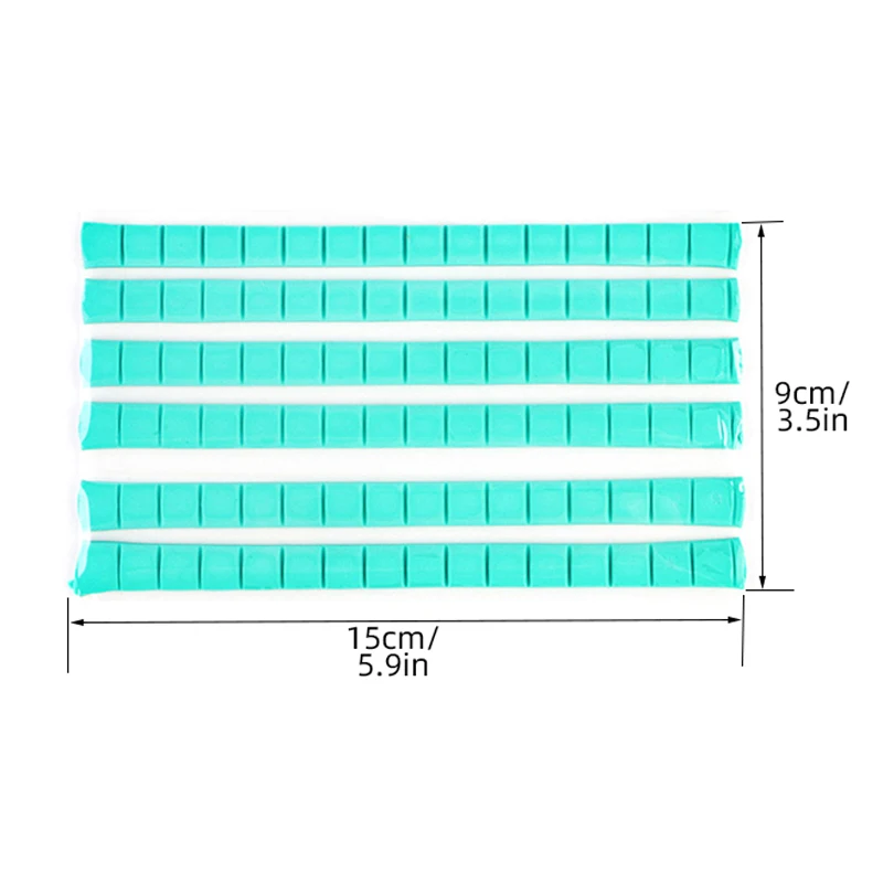 Wholesale Blue Green Board White Putty Practice Sticky Tips Adhesive Glue Reusable Nail Display Plasticine Manicure Clay Art