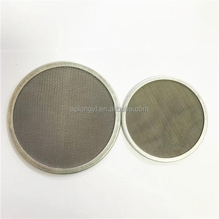 Mulit layers stainless steel wire mesh round filter 80mm diameter metal discs