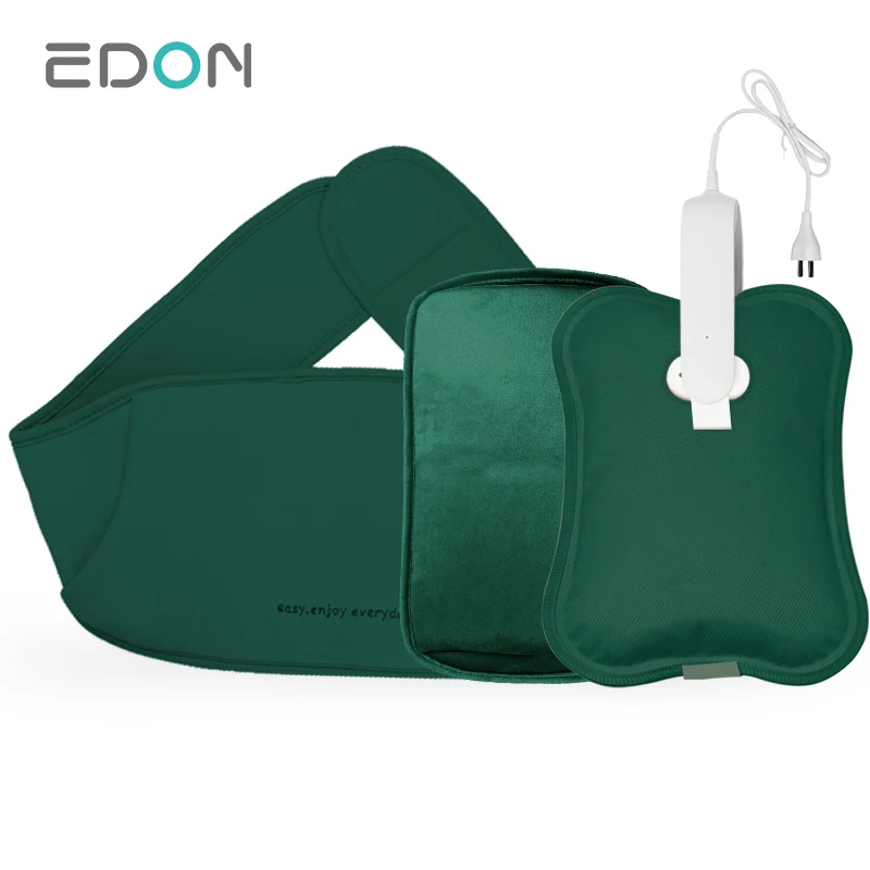Long Warm Electric Hot Compress Heat Pack Water PVC Bag Bottle Heater Rechargeable