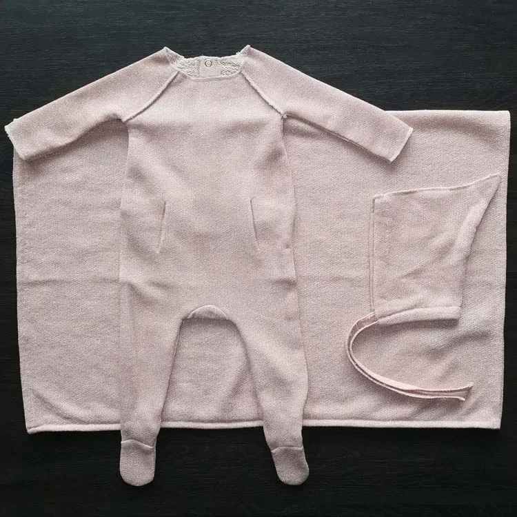 Baby Romper Long Sleeve Pink Color Baby Romper New Fashion Kids Clothes Set Unisex Kids Bodysuits Organic Cotton Baby Clothing