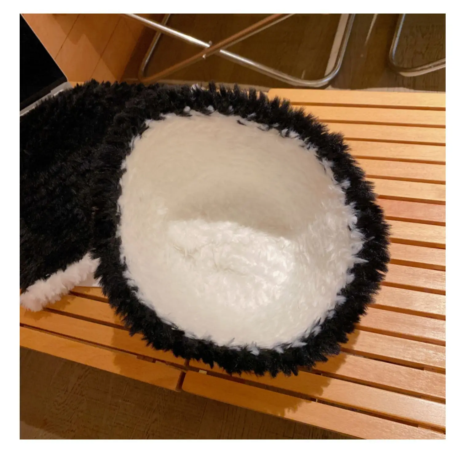2023 New Fashion Plush Bucket Hat Winter Pure Color Knit Warm Bucket Hat For Women