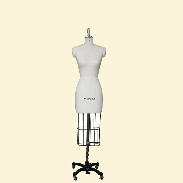 Upper body female dummy and mannequin fitting to wedding form and evening form on sale