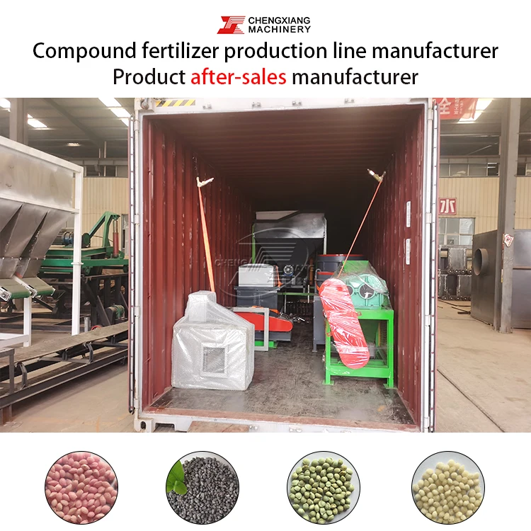 NPK Fertilizer Double Roller Press Granulator Machine Compound Fertilizer Granulating Machine