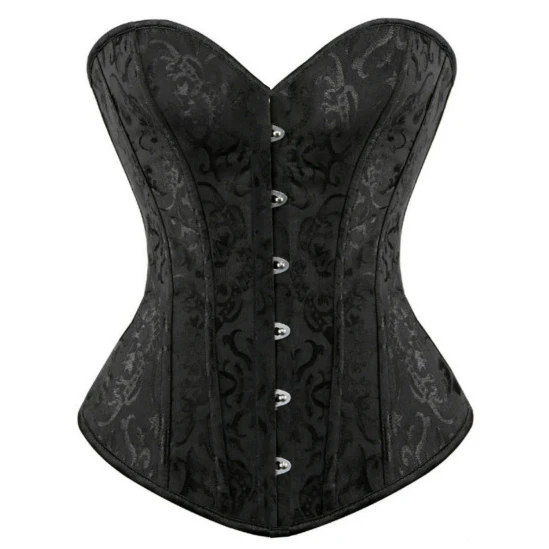 Best selling Durable Slimming Steel Boned Corse Metal Busk Zipper Bustier Tops Blanco Wedding Bustier Corset