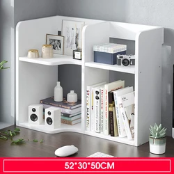 Desk Bookshelf Simple Home Multifunctional Shelves Student Dormitory Small Bookcase Office Desk Storage