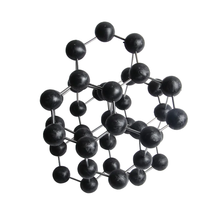 Chemical molecular structure model graphite crystal model