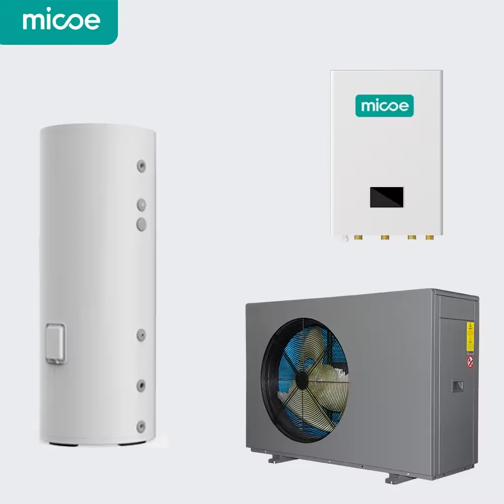 Micoe  Wifi R32 R290 Air To Water Heating Heat Pump Connect with Air Source Heat Pump Hydraulic Module for house